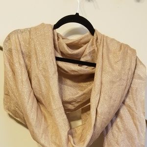 Shimmering Gold evening wrap or scarf - NWT